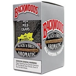 Backwoods Black & Sweet aromatic Cigars