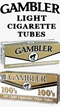 Gambler Light Cigarette Tubes