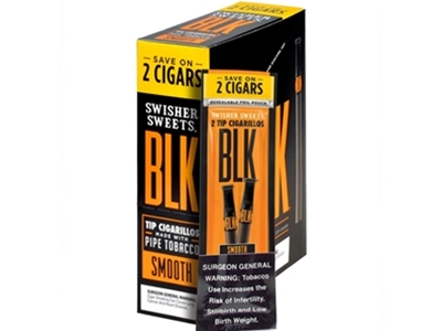 Swisher Sweets BLK Smooth Tip Cigarillos